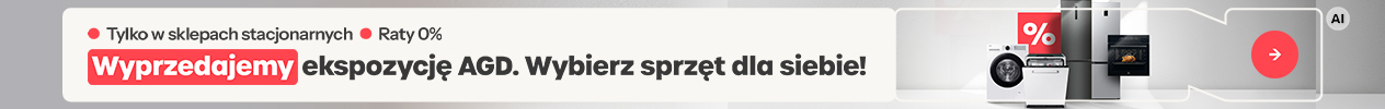 Wyprzedajemy ekspozycję AGD