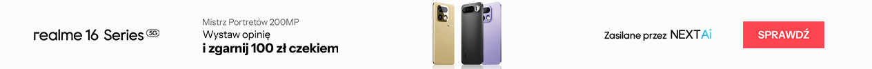Realme 16 - wystaw opinię zgarnij 100 zł blikiem