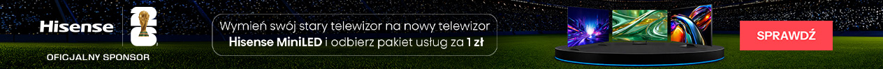 Hisense transport, wniesienie i montaż za 1zł