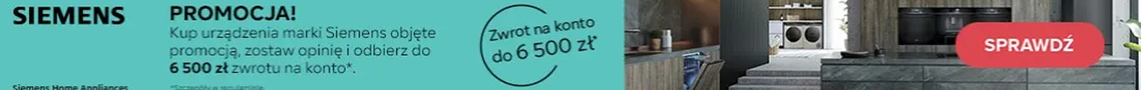 Siemens zwrot na konto