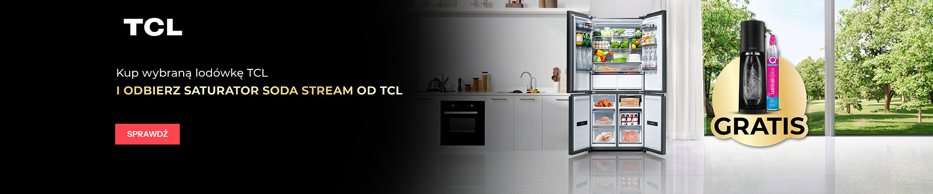 TCL z Soda Stream