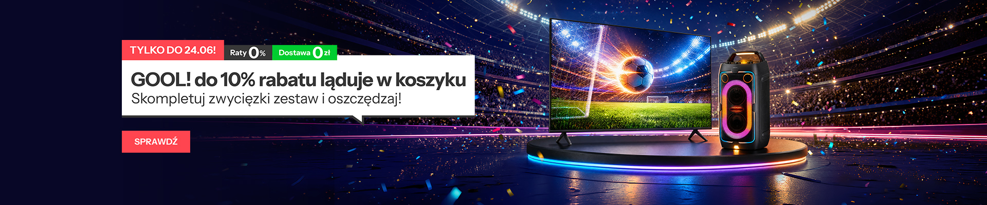 Zestawy TV taniej