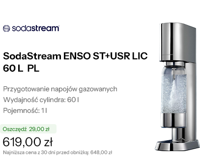 SodaStream ENSO ST+USR LIC 60 L  PL