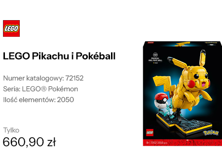 LEGO POKÉMON 72152 Pikachu i Pokéball