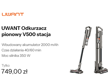 UWANT Odkurzacz pionowy V500 stacja