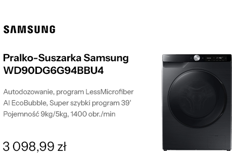 Pralko-Suszarka Samsung WD90DG6G94BBU4 