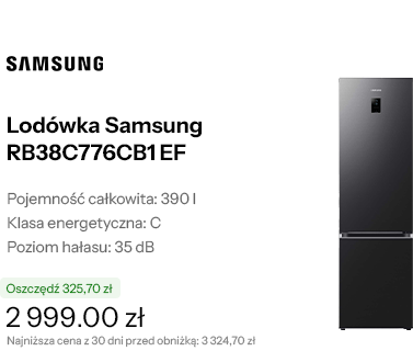Lodówka Samsung RB38C776CB1 EF