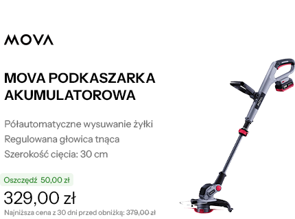MOVA PODKASZARKA AKUMULATOROWA 30,5CM 20V GT212