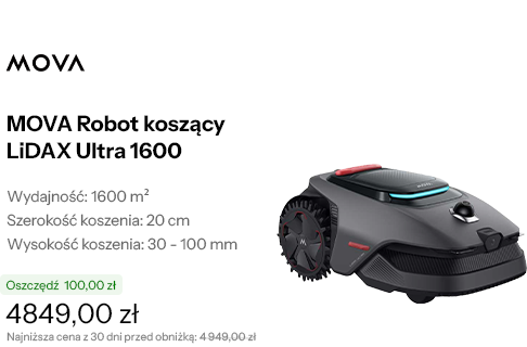 MOVA Robot koszący LiDAX Ultra 1600