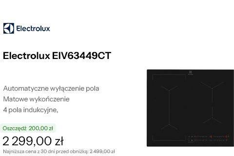 Electrolux EIV63449CT 