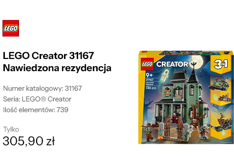 LEGO Creator 31167 Nawiedzona rezydencja