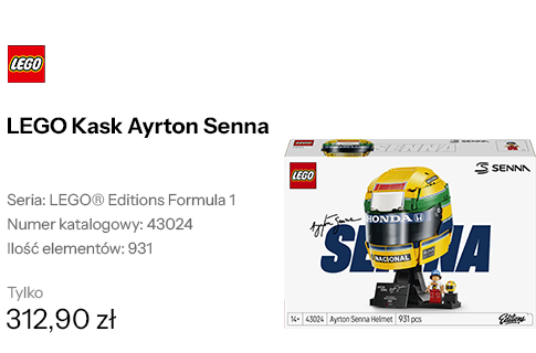 LEGO Kask Ayrton Senna