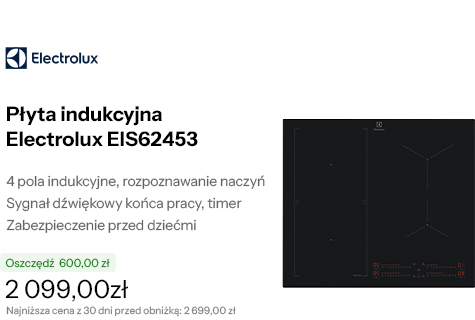 Płyta indukcyjna Electrolux EIS62453