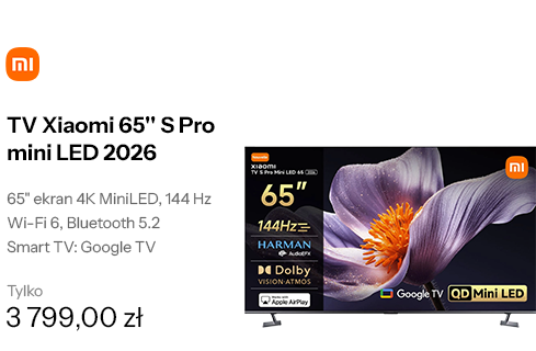 TV Xiaomi 65'' S Pro mini LED 2026