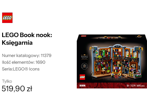 LEGO Book nook: Księgarnia