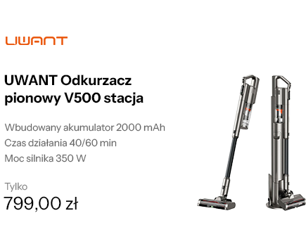 UWANT Odkurzacz pionowy V500 stacja
