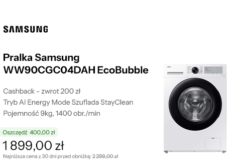 Pralka Samsung WW90CGC04DAH EcoBubble