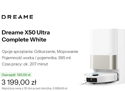 Dreame X50 Ultra Complete White