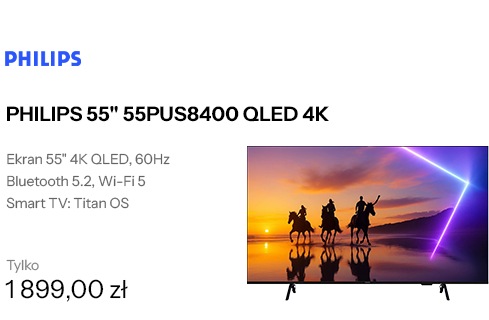 PHILIPS 55" 55PUS8400 QLED 4K