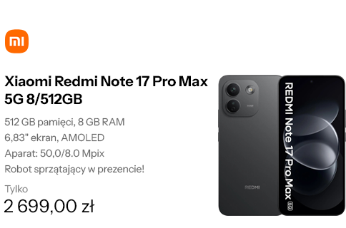 Xiaomi Redmi Note 17 Pro Max 5G 8/512GB