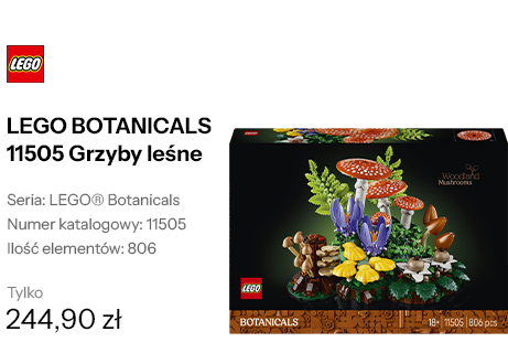 LEGO BOTANICALS 11505 Grzyby leśne