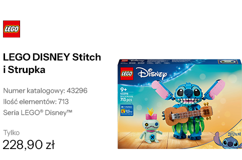 LEGO DISNEY Stitch i Strupka