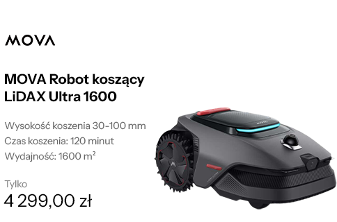 MOVA Robot koszący LiDAX Ultra 1600