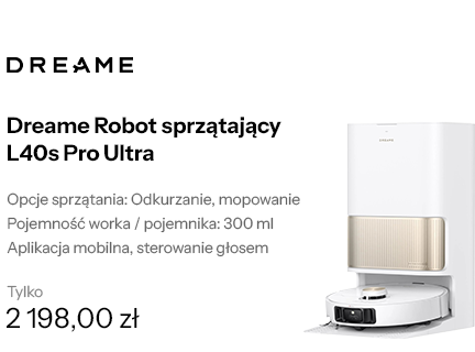 Dreame Robot sprzątający L40s Pro Ultra