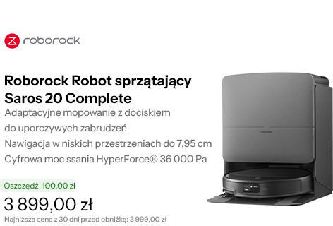 Roborock Robot sprzątający Saros 20 Complete