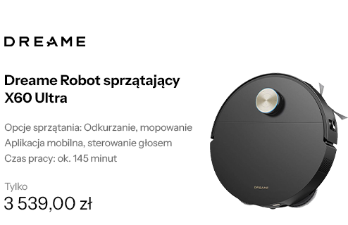 Dreame Robot sprzątający X60 Ultra