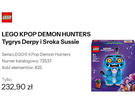 LEGO KPOP DEMON HUNTERS Tygrys Derpy i Sroka Sussie