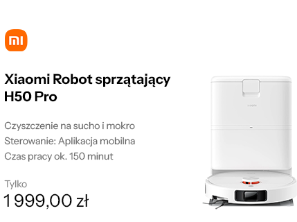 Xiaomi Robot sprzątający H50 Pro