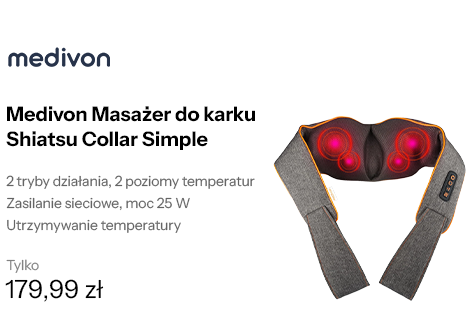 Medivon Masażer do karku Shiatsu Collar Simple