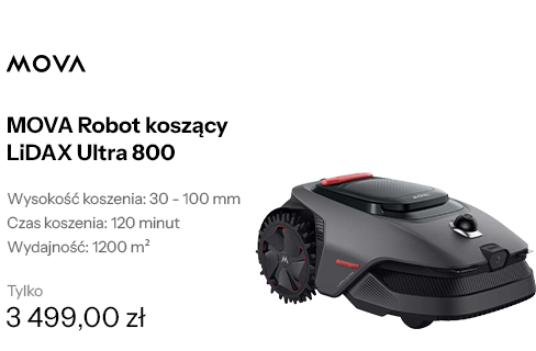 MOVA Robot koszący LiDAX Ultra 800