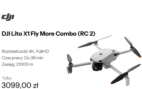 DJI Lito X1 Fly More Combo (RC 2)
