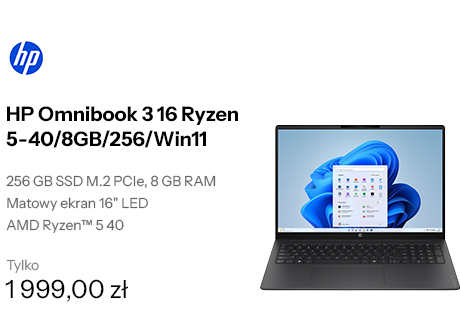 HP Omnibook 3 16 Ryzen 5-40/8GB/256/Win11