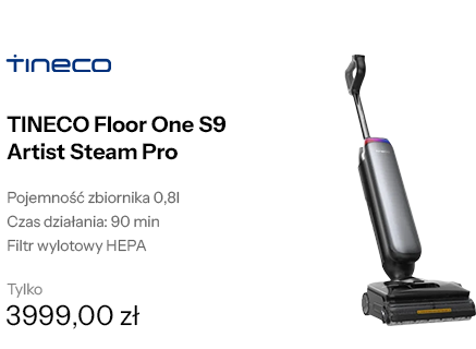 TINECO Floor One S9 Artist Steam Pro