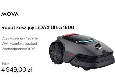 MOVA Robot koszące LiDAX Ultra 1600