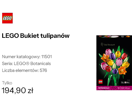 LEGO Bukiet tulipanów