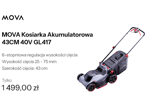 MOVA Kosiarka Akumulatorowa 43CM 40V GL417