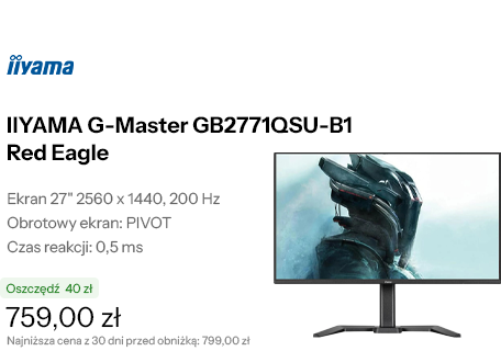 IIYAMA G-Master GB2771QSU-B1 Red Eagle