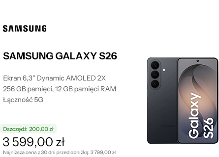 SAMSUNG GALAXY S26 12/256GB Czarny