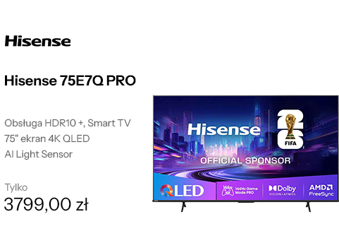Hisense 75E7Q PRO 75" QLED