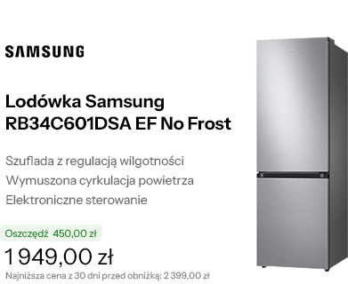 Lodówka Samsung RB34C601DSA EF No Frost