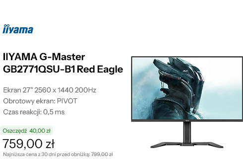 IIYAMA G-Master GB2771QSU-B1 Red Eagle