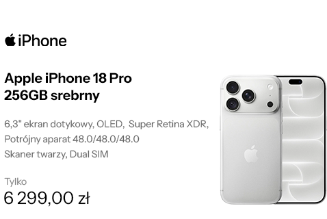 Apple iPhone 18 Pro 256GB srebrny