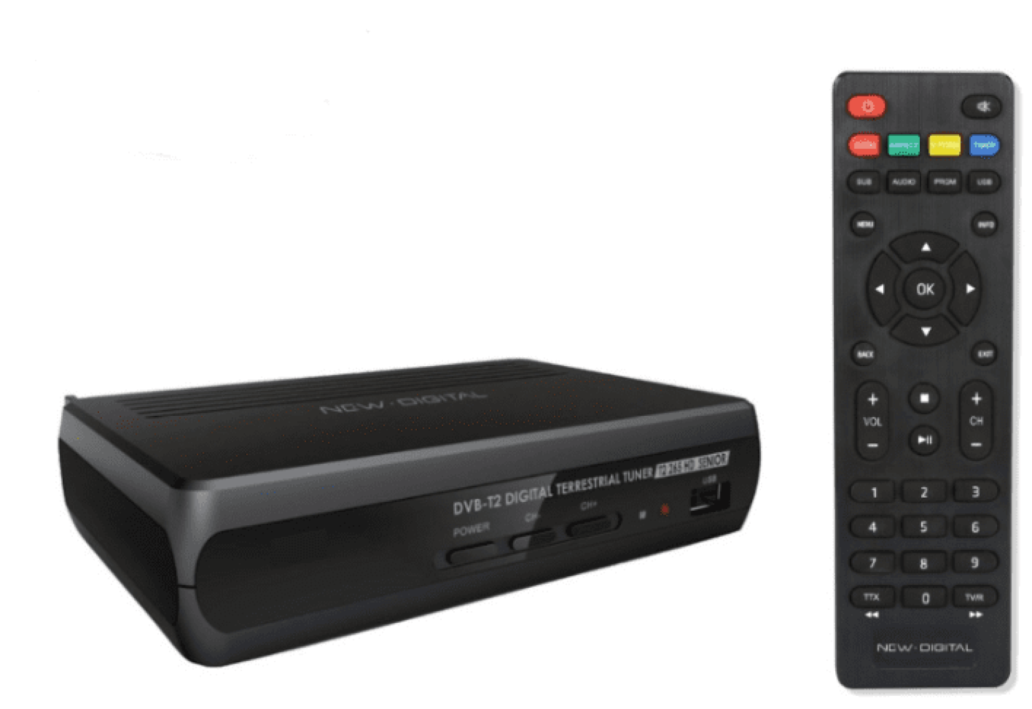 NEW DIGITAL TUNER DVB-T2 NEW DIGITAL T2 265 HD #