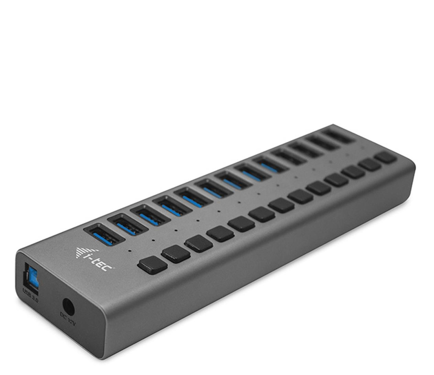 i-tec USB 3.0 Charging HUB 60W 13x portów USB 3.0 wyłącznik portów