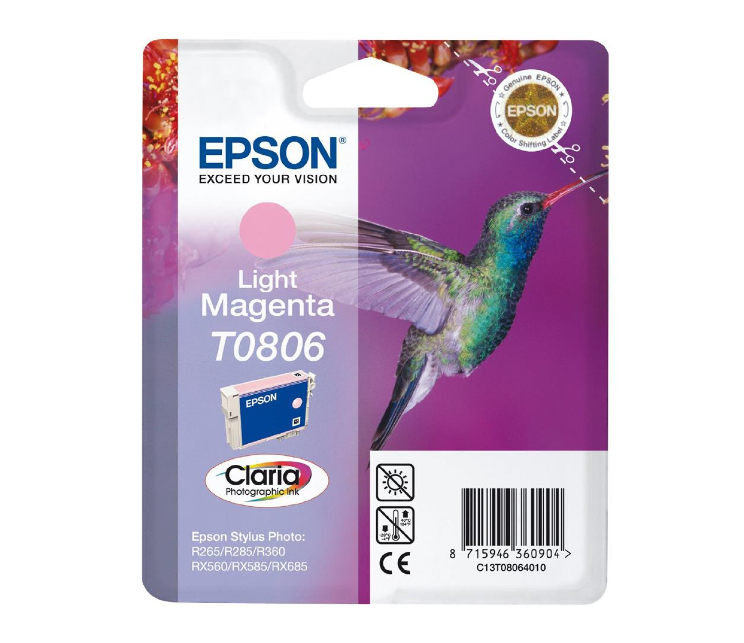 Epson T0806 light magenta 7,4ml