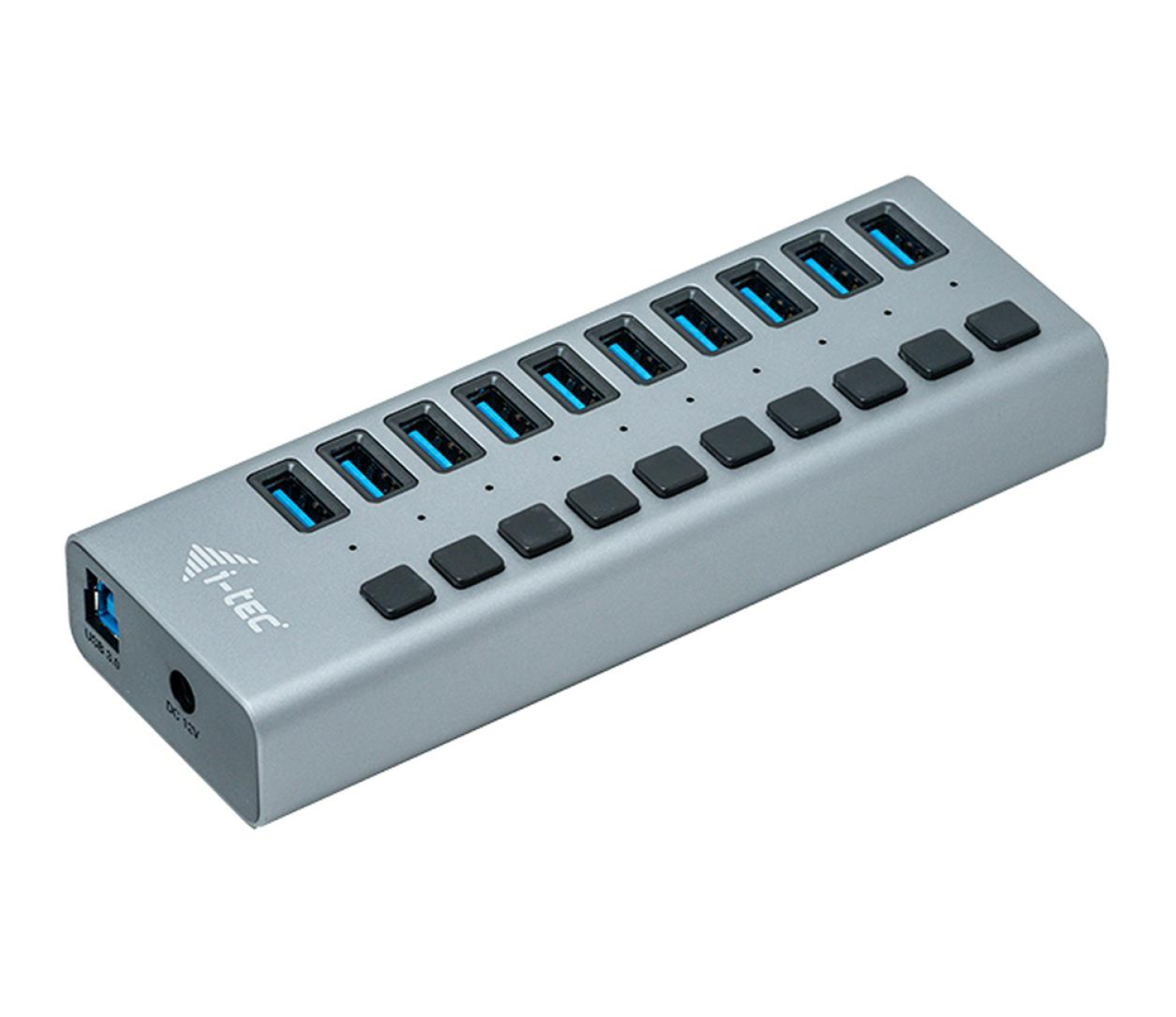 i-tec USB 3.0 Charging HUB 48W 10x portów USB 3.0 wyłącznik portów